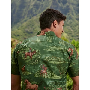เสื้อเชิ้ตพิมพ์ลายดิจิตอลสำหรับผู้ชาย ลายทันสมัย ชุดลำลองมีสไตล์ - Product Image 2