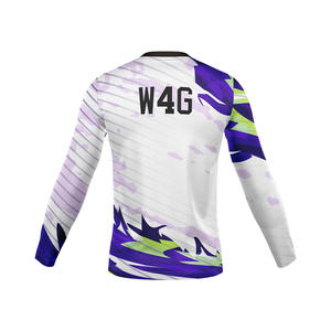 Camiseta Deportiva Casual Transpirable de Manga Raglán con Cuello Redondo, 220g, de Secado Rápido, Ecológica, con Estampado por Sublimación y Tejido Personalizado - Product Image 2