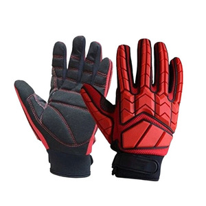 Gants mécaniques en cuir synthétique haute performance Amara, résistants aux chocs, durables, anti-chaleur, logo personnalisé - Product Image 1