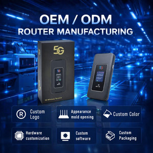 Router WiFi Portátil DNXT 5G con Velocidad Gigabit, Router WiFi6 4G/5G con <span class=keywords><strong>SIM</strong></span>, MiFi con Batería de 8000mAh para Viajes - Product Image 3