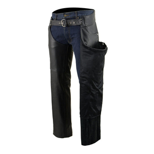 New Design Custom Style Leather <b>Chaps</b> Best Quality Soft Genuine Leather Full <b>Chaps</b> in Wholesale Price - Product Image 3