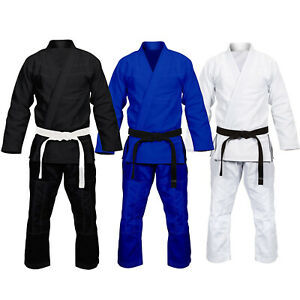 Uniforme de Artes Marciales, Karate, Entrenamiento, BJJ, Jiu-Jitsu Brasileño, Gi, 100% Algodón, Conjuntos de Alta Calidad - Product Image 3