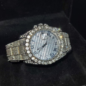 Montre en acier inoxydable pour homme, luxe, mode, mouvement à quartz moderne, cadran en verre, logo personnalisé, OEM ODM, vente en gros pour les occasions spéciales - Product Image 2