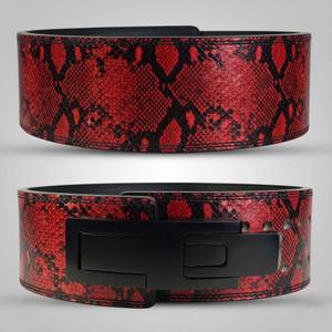 Ceinture de musculation et de powerlifting en cuir réglable Anime Lever, épaisseur 10-13 mm, protection avancée, soutien lombaire, musculation - Product Image 5