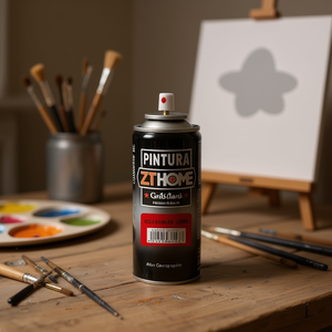 Vernice Acrilica Grigio Chiaro 200ML ZT113 Cina - Product Image 2