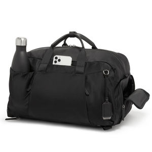 Sac de sport en nylon imperméable RAHRAJ ENTERPRISES avec fermeture éclair, compartiment à chaussures, sangle réglable, capacité 30-40L, unisexe - Product Image 2