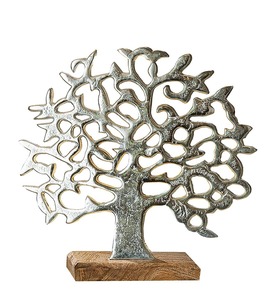 Jaffs Exports Silver Metal Deer Figurine Handmade Eco-Friendly Durable <b>Christmas</b> Tabletop Sculpture Modern Design Home Office - Product Image 1
