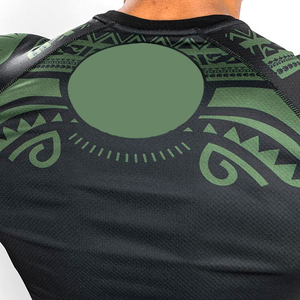 Camisetas de compresión de manga larga para hombre de alta calidad con estampado por sublimación a precio de mayoreo - Product Image 2