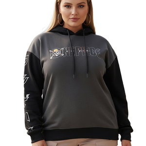 Sudaderas con capucha de algodón personalizadas, sudaderas con capucha para mujer de talla grande, ropa urbana, serigrafía, sudadera extragrande, hudy, OEM - Product Image 1