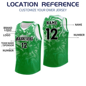 Camiseta de Baloncesto Personalizada de Secado Rápido, Camiseta Deportiva de Poliéster con Impresión Digital, Top de Entrenamiento - Product Image 5