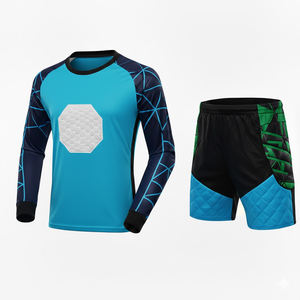 Uniforme de Fútbol de Manga Larga con Sublimación Completa, Ropa Deportiva Transpirable, Jersey de Fútbol Personalizado para Entrenamiento, Camiseta de Portero - Product Image 1