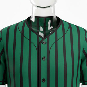 Conjunto de Uniforme de Béisbol Personalizado 2026, Sublimado, 100% Poliéster, Secado Rápido, Alta Calidad, Cuello en V, 220g, Ropa de Equipo - Product Image 5