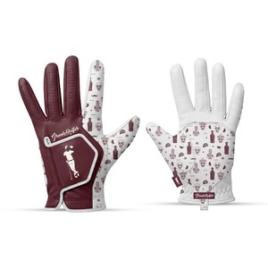 Guantes de Golf Personalizables para Deportes al Aire Libre, Resistentes a la Intemperie, Transpirables, con Agarre Antideslizante, Correa de Muñeca Ajustable, Cuero Genuino QST - Product Image 1