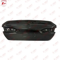 Z-ART 2025+ Couvercle de coffre arrière en fibre de carbone sèche pour BMW M5 G90, capot de coffre en fibre de carbone préimprégnée pour BMW Série 5 G60
