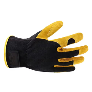 Premium Quality Cowhide Leather <b>Gloves</b> For Construction Assembly Garden <b>Gloves</b> Hand Protection Safety Soft <b>Driver</b> <b>Gloves</b> - Product Image 4