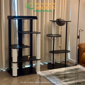 ECO2GO VIETNAM Árbol para Gatos Multinivel con Poste Rascador de Sisal, Casa para Gatos, Muebles para Mascotas de Interior - Product Image 2