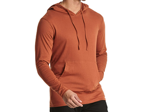 เสื้อฮู้ดดี้ฟิตเนสพรีเมียมขายดี สีน้ำตาล น้ำเงิน ดำ ผ้าฝ้าย 100% น้ำหนักเบา สีพื้น ย้อมสีเรียบๆ ไซส์ XL ถึง 6XL รับสกรีนโลโก้ - Product Image 2