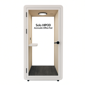 Cabines de bureau acoustiques modulaires Solo HIPOD pour une meilleure insonorisation et un confort amélioré de l'espace de travail - Product Image 2