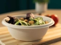 Eco Friendly Bagasse Diamond Bowl Biodegradable Disposable Bowls <b>with</b> <b>Lid</b> Bulk 24oz Biodegradable Party Takeaway Food Bowls 2026 - Product Image 2