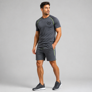 Men <b>Short</b> <b>Set</b> Custom Mens <b>Shorts</b> <b>Set</b> Matching <b>Top</b> <b>and</b> <b>Shorts</b> Breathable Lightweight Fabric Quick Dry Moisture Wicking - Product Image 1