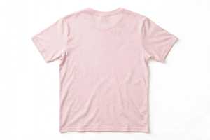 Camiseta de Mujer con Estampado Floral Rosa, Cuello Redondo, Manga Corta, Informal, Verano, Corte Regular, Estampado Puff, Jersey - Product Image 5