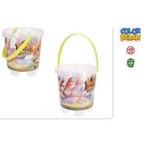 Castle Dragons-D18CM IML Cube Jouet de plage pour un plaisir stimulant l'imagination au soleil - Product Image 1