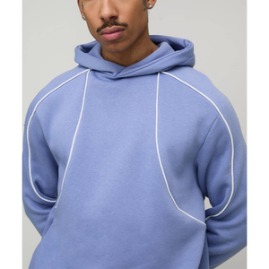 Conjunto Deportivo Informal para Hombre 2026, Pantalones Deportivos, 500 GSM, Algodón, Felpa, 2 Piezas, Ropa Deportiva, Parches Bordados - Product Image 6