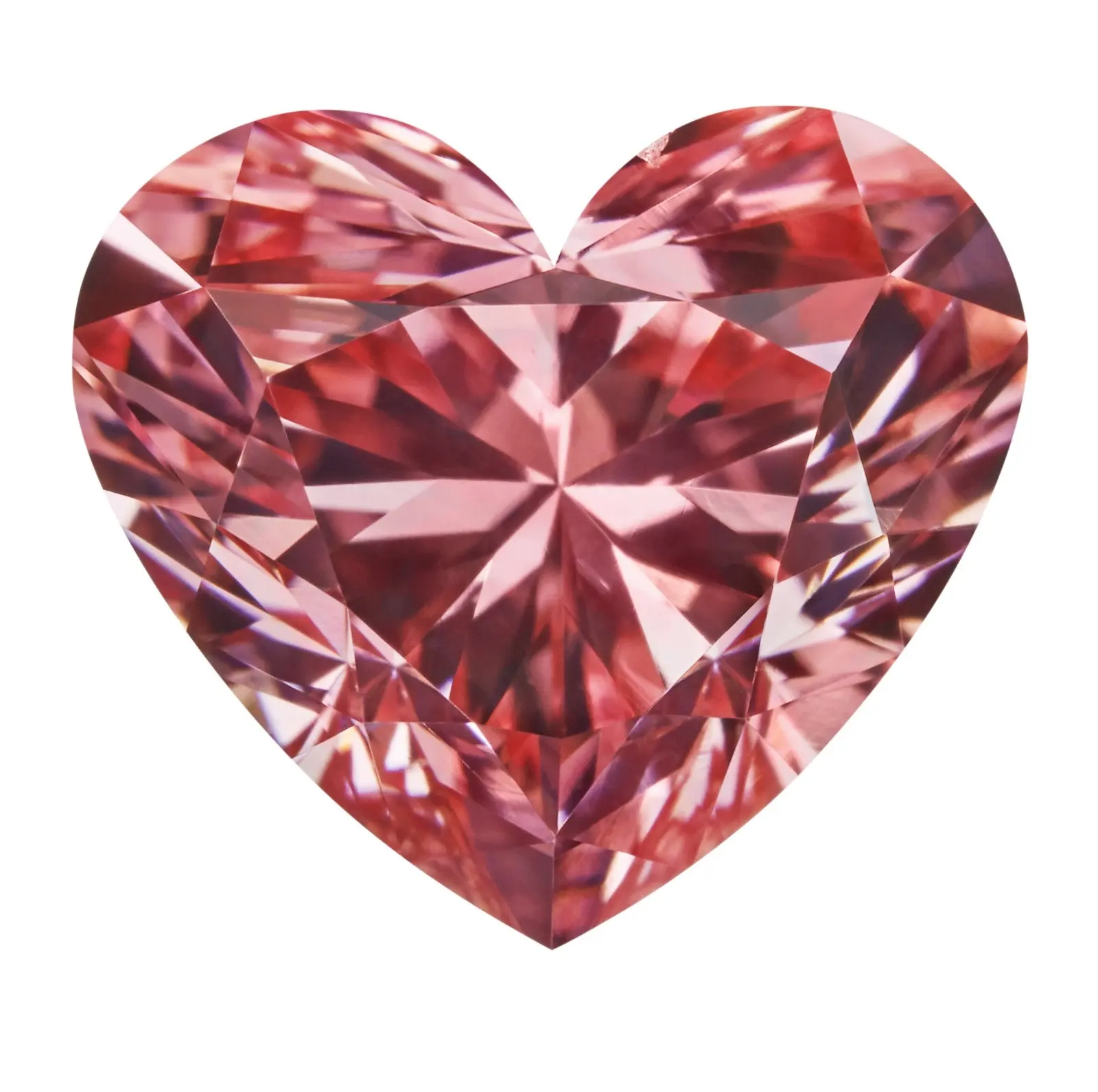 Natuurlijk 5.00 Karaat Fancy Levendig Roze Vvs1 Uitstekend Geslepen Gia Gecertificeerd Hart Steen Diamant Voor Ring Maken Bedrijf India