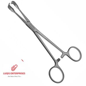 Pinzas de tracción Lahey 3x3 dientes, pinzas de tracción de tejido quirúrgico, instrumento médico quirúrgico de acero inoxidable - Product Image 4