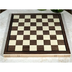 Handmade Wooden Chess Set with Folding Board & Storage | Luxury Staunton Chess Pieces | Classic Travel Board <b>Game</b> Gift Set - Product Image 4
