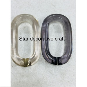 Cadena de Resina Personalizada Estilo Amor para Decoración del Hogar, con Alta Transparencia y Varios Colores Opcionales - Product Image 4