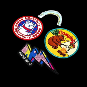 Parche de tela tejida con etiqueta de punto, parche personalizado troquelado, parche bordado, parche de vinilo 3D de PVC, parche de silicona para ropa - Product Image 4