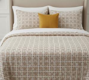 Colcha Kantha de Algodón Puro Hecha a Mano, Estilo Tradicional, Teñida Naturalmente, Manta Bohemia, Lavable, Reversible y Ecológica - Product Image 5