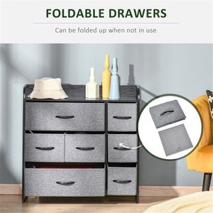 Mobiletto da Cucina in Tessuto con Cesti e Contenitori per l'Organizzazione - Product Image 2