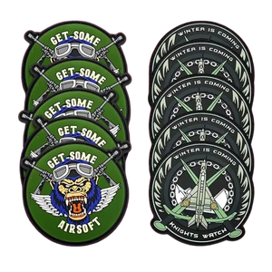 Custom PVC Rubber Patches Wholesale Personalized 3D Soft PVC Logo <b>Badges</b> Fast Sample Free Artwork Low MOQ PVC Patch <b>Maker</b> - Product Image 1