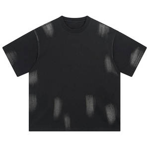 T-shirt pour homme style années 80 délavé à l'acide - Finition néon minérale - Coupe vintage décontractée - Matière douce au toucher - Pièce de mode emblématique 2026 - Product Image 4