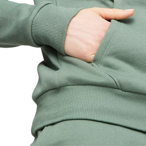 Sweat à capuche vintage délavé à l'acide, épais 420g, 100% coton bouclette, impression logo personnalisée, noir, homme femme, coupe oversize unisexe - Product Image 5