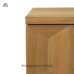 Aparador de Madera de Teca Tallada Antigua, Estilo Contemporáneo, Ecológico y de Lujo para Sala de Estar, Oficina en Casa, Bar, Dormitorio, Hotel - Galih - Product Image 3