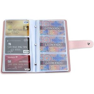 Porta Biglietti da Visita in Pelle PU, Organizzatore per Carte d'Identità, Elegante Porta Biglietti da Visita per Uomo/Donna - Product Image 5