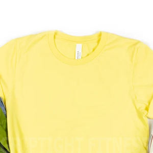 T-shirt unisexe en tissu mélangé, impression de votre propre étiquette sur le col, t-shirt à séchage rapide pour hommes, Bella Canvas 3001 - Product Image 5