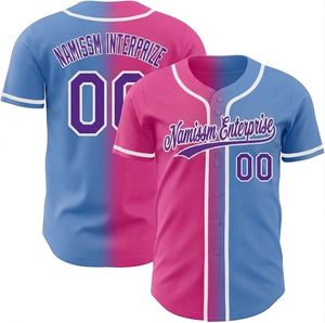 Maillot de baseball USA Australie, couleur personnalisée, look sportif vintage, logo d'équipe personnalisé, design coupe athlétique - Product Image 1