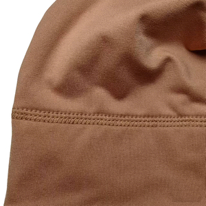 Bonnet unisexe en coton blanc à motif animal rayé, décontracté, pour l'hiver, taille adulte 48-50 cm, tricot plat - Product Image 6