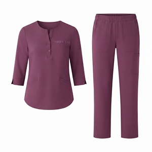 Ensemble de 2 pièces d'uniformes médicaux pour femmes, vente en gros, tenue d'infirmière d'hôpital, salle d'opération, vêtements de travail pour le personnel de santé - Product Image 1