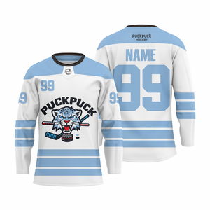 Wholesale Custom <b>Long</b> Sleeves Fleece Ice Hockey Hoodie Jersey Polyester Fabric Sublimation Ice Hoodies Hockey Uniform 280g - Product Image 1