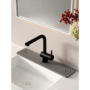 Tapete Absorbente de Agua para Grifo de Cocina de Piedra de Diatomita, Protector Contra Salpicaduras, Evita que la Humedad Dañe la Encimera de la Cocina - Product Image 2