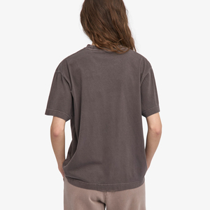 เสื้อยืดโอเวอร์ไซส์คุณภาพสูงสำหรับผู้หญิง สีพื้น แขนสั้น ผ้าฝ้าย 100% ระบายอากาศ แห้งเร็ว จำนวนมาก - Product Image 2