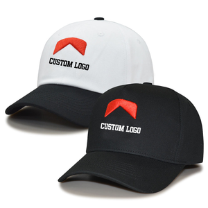 Gorras de Béisbol Personalizadas al por Mayor con Bordado 3D en Relieve, Logotipo de Silicona/Goma, 100% Algodón, Gorra Deportiva de 5 Paneles, Estilo Dad Hat, para Negocios - Product Image 1