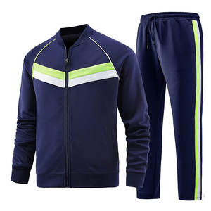 Conjunto Deportivo Casual de Invierno para Hombre, 100% Algodón, para Deportes, Running, Gimnasio, Transpirable, Ecológico y Ligero - Product Image 1