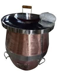 Four à tandoor King International CopperFlame modèle K1-KDS-001 avec combustible GPL, nettoyage facile, puissance réglable, 250 kg - Product Image 3