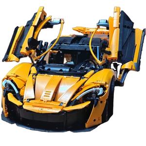 3893 pièces Blocs de construction techniques P1 Super Racing Car 1:8 Sports 42172 Ensemble de briques de voiture Jouets Modèle Cadeaux pour enfants Cadeaux pour garçons - Product Image 1